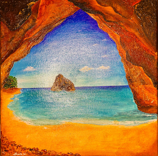 Beach Cove 10”x10”