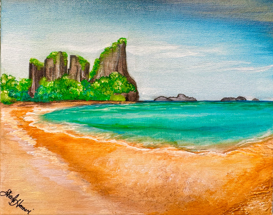 Teal waters